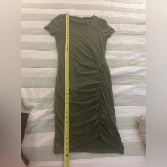 Melrose & Market ruched cotton t-shirt dress - Picture 7 of 12